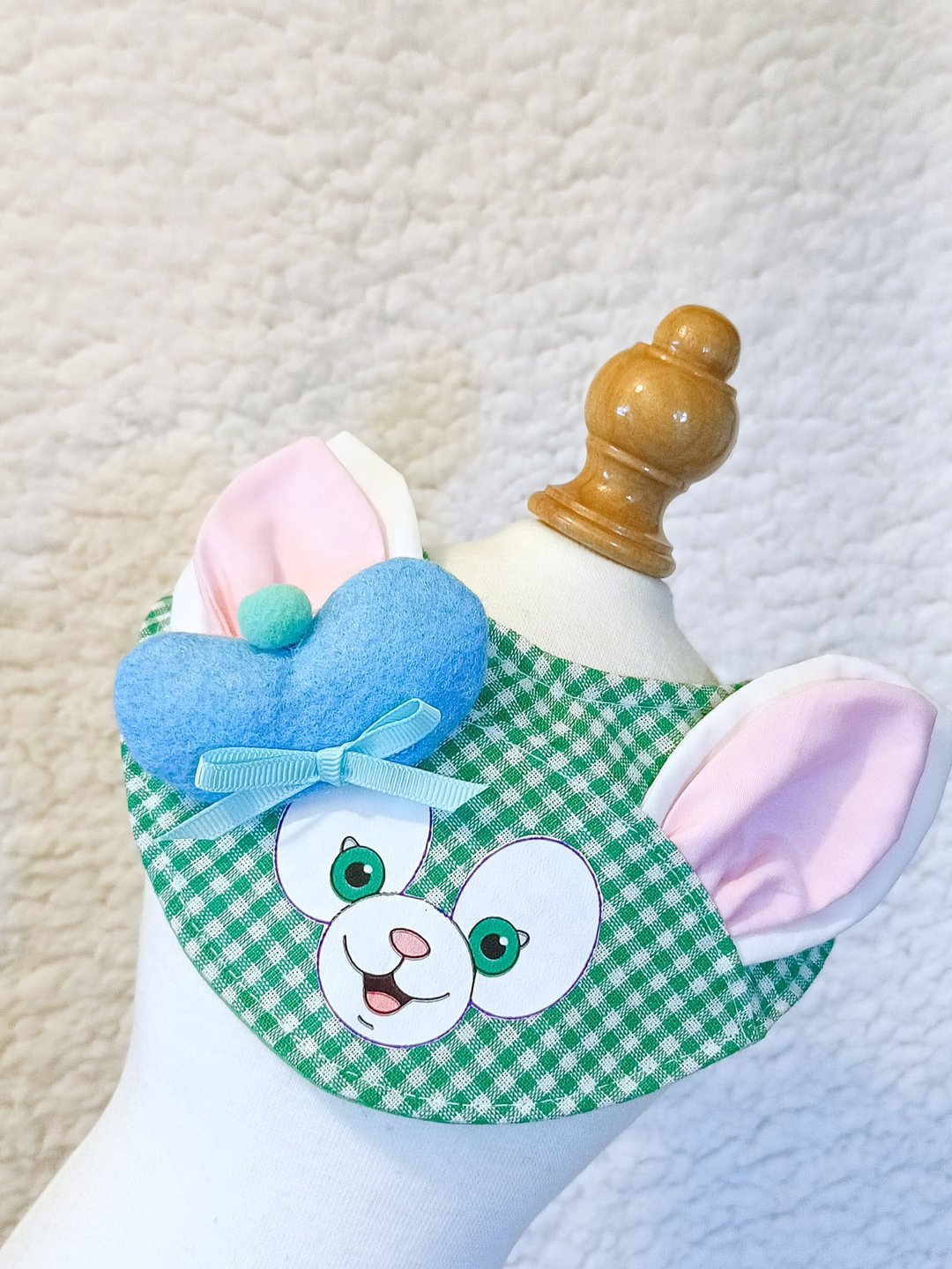 GELATONI Duffy and friends 宠物造型 颈饰 角色扮演 Cosplay - 衣/帽 - 棉 粉红色