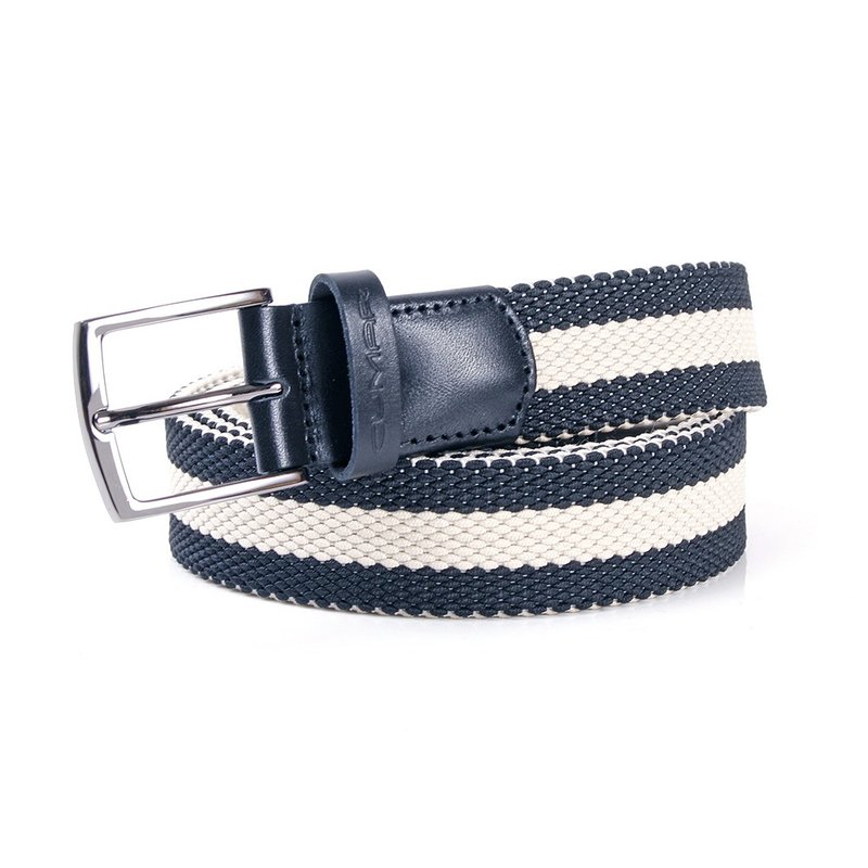 CUMAR 真皮/腰带 WEBBING 弹性伸缩 针扣皮带 - 皮带/腰带 - 真皮 蓝色