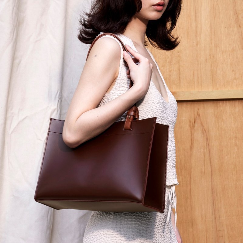 格林托特包 (多色) 肩背 侧背 斜背 大包 礼物 复古 手工 生日 皮 - 侧背包/斜挎包 - 人造皮革 多色