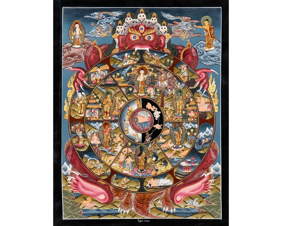 唐卡之宝  深入生命之轮的奥秘 - 墙贴/壁贴 - 其他材质 多色