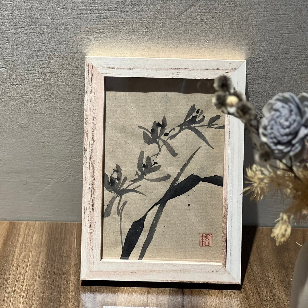 手绘水墨小品| 兰花 |国画 - 摆饰 - 纸 