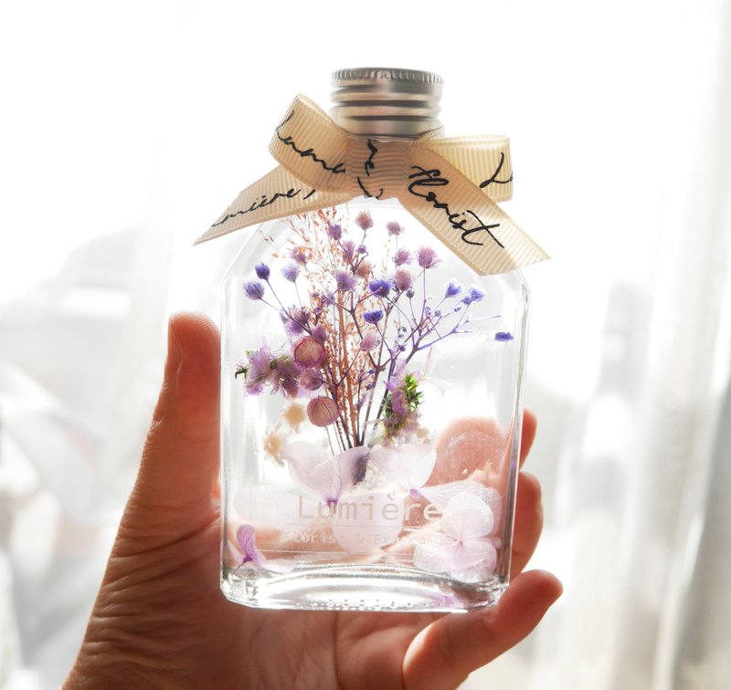 【可定制化雷射文字】浮游花酒瓶浮游花定制化浮游花 - 摆饰 - 植物．花 紫色