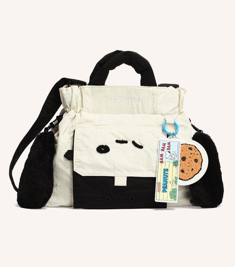 Snoopy 史努比与曲奇城市包 - 侧背包/斜挎包 - 尼龙 