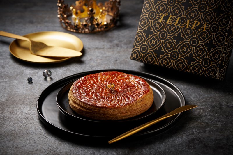 【礼物】Le Soleil法式经典国王派6寸/一入 - 咸派/甜派 - 新鲜食材 咖啡色