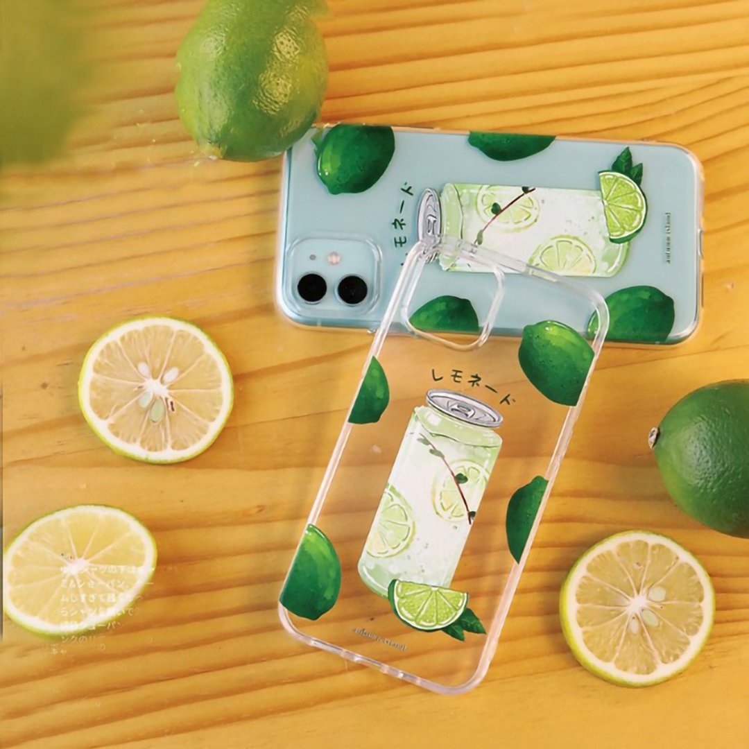 原创  软壳手机壳/夏日柠檬插画适用于12iphone11iphone13xr等 - 手机壳/手机套 - 塑料 