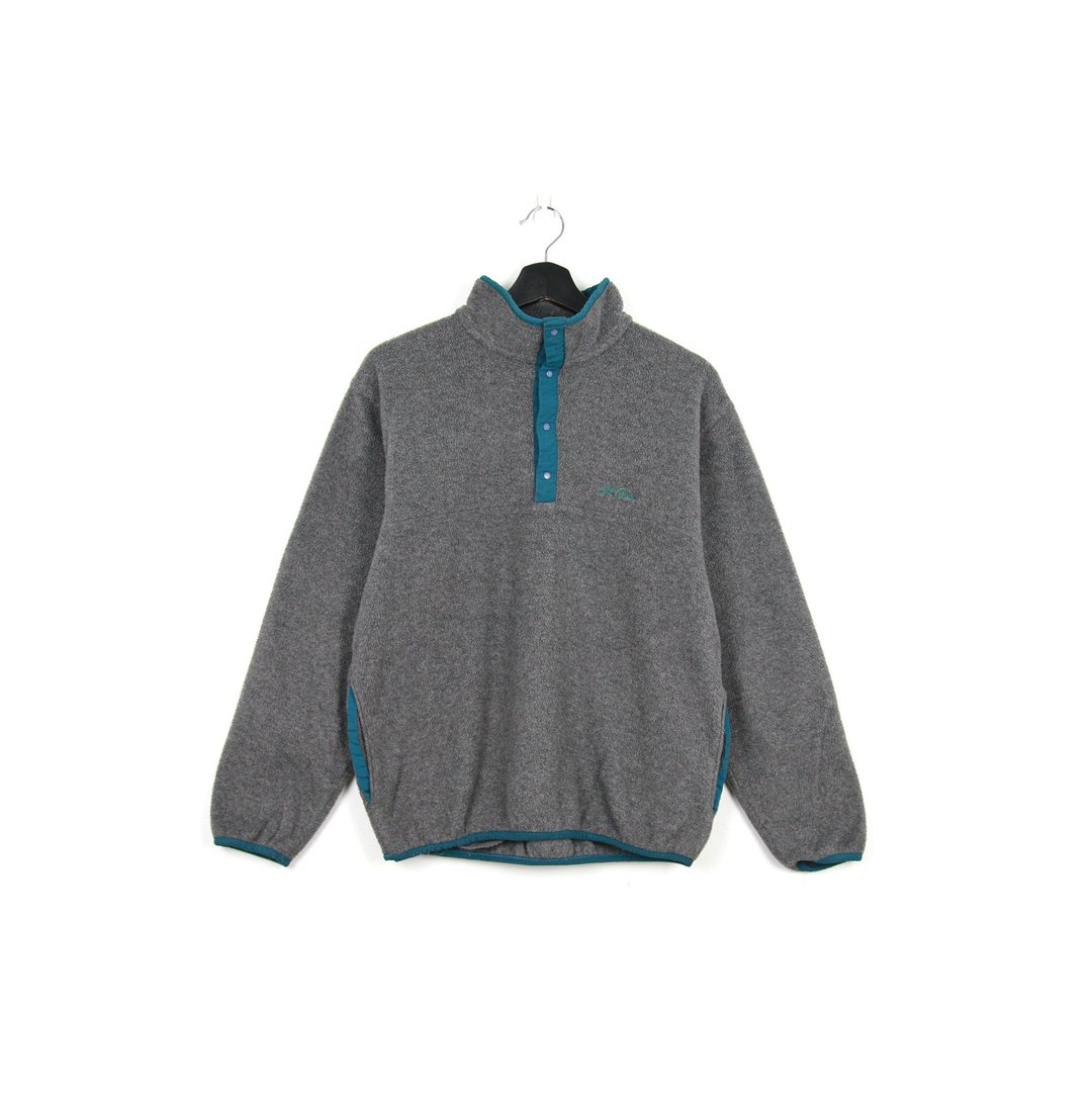 Back to Green:: L.L.Bean 摇粒绒上衣 灰 //vintage - 女装上衣 - 聚酯纤维 
