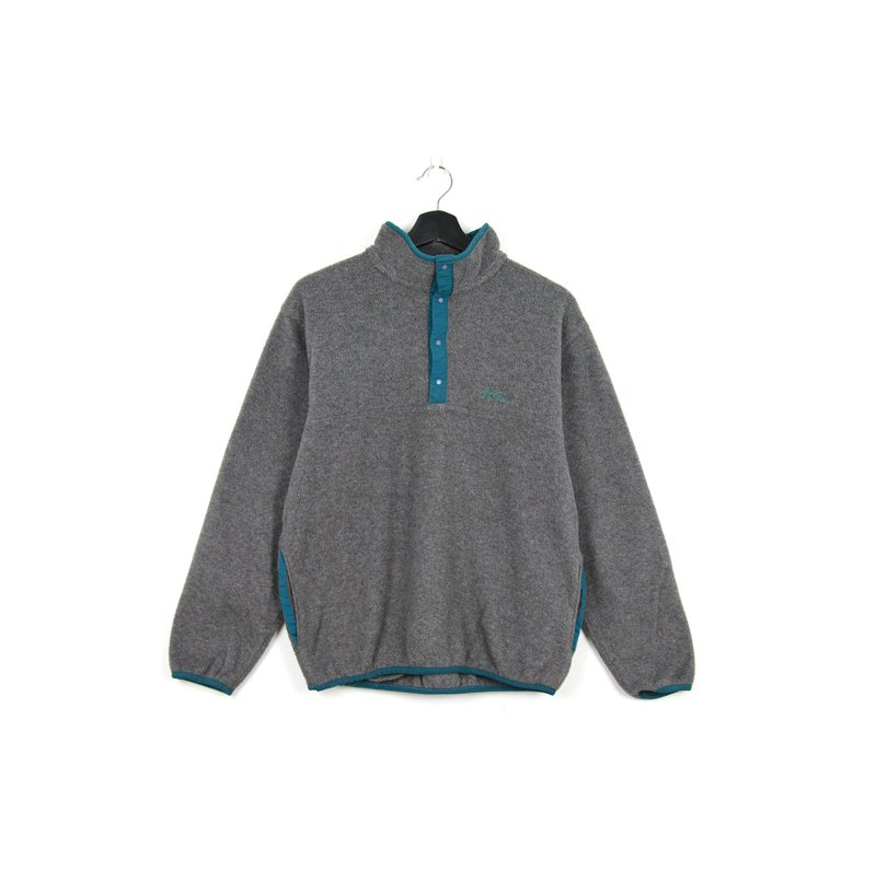 Back to Green:: L.L.Bean 摇粒绒上衣 灰 //vintage - 女装上衣 - 聚酯纤维 