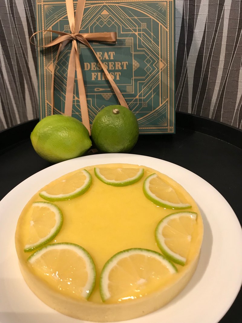 6寸酸溜溜柠檬塔 - 蛋糕/甜点 - 新鲜食材 黄色