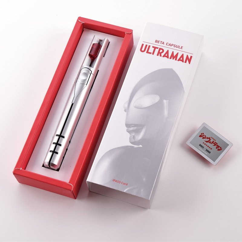 一卡通 | ULTRAMAN - 贝塔胶囊 立体LED造型 - 造型悠游卡/交通卡 - 塑料 银色