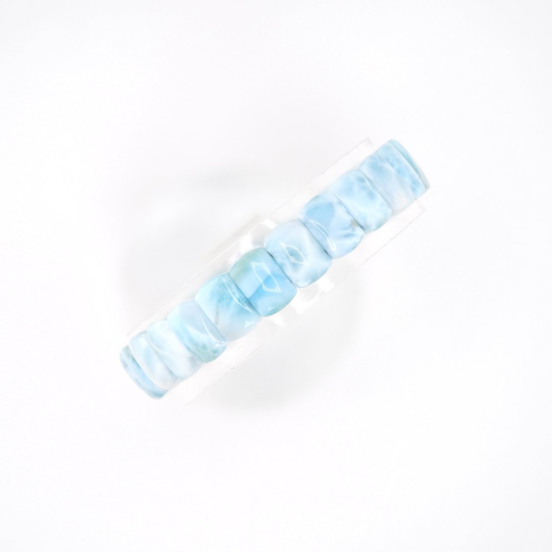 宝丽金珠宝-天然拉利玛手排 手链 - 手链/手环 - 水晶 