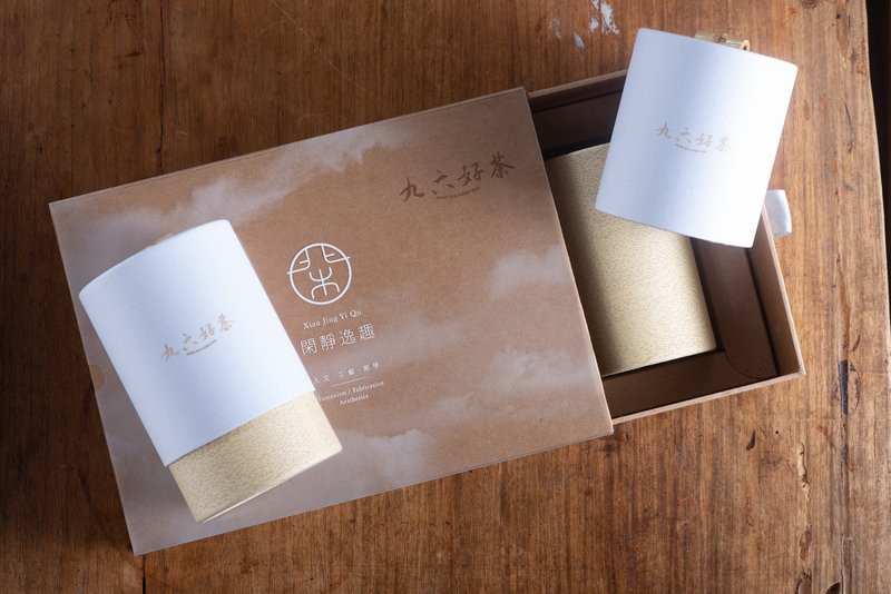 【年节送礼首选】闲静逸趣 / 云透质感薄壳 / 文青礼品 / - 茶 - 新鲜食材 透明