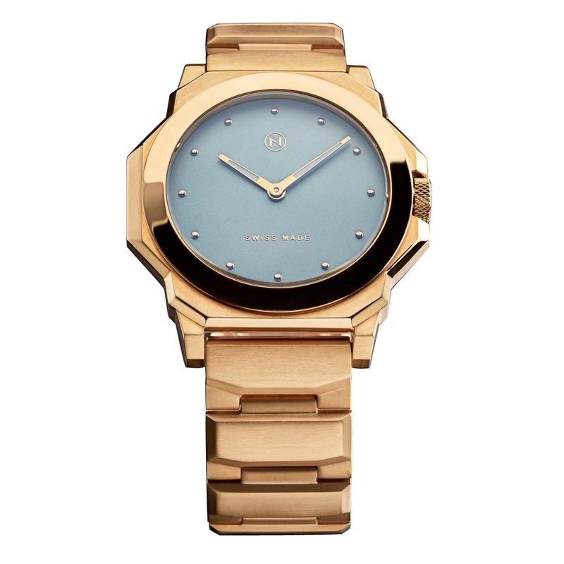 NOVE Rocketeer C006-07 瑞士腕表 快速拆表带扣(附送三款表带) - 男表/中性表 - 不锈钢 金色