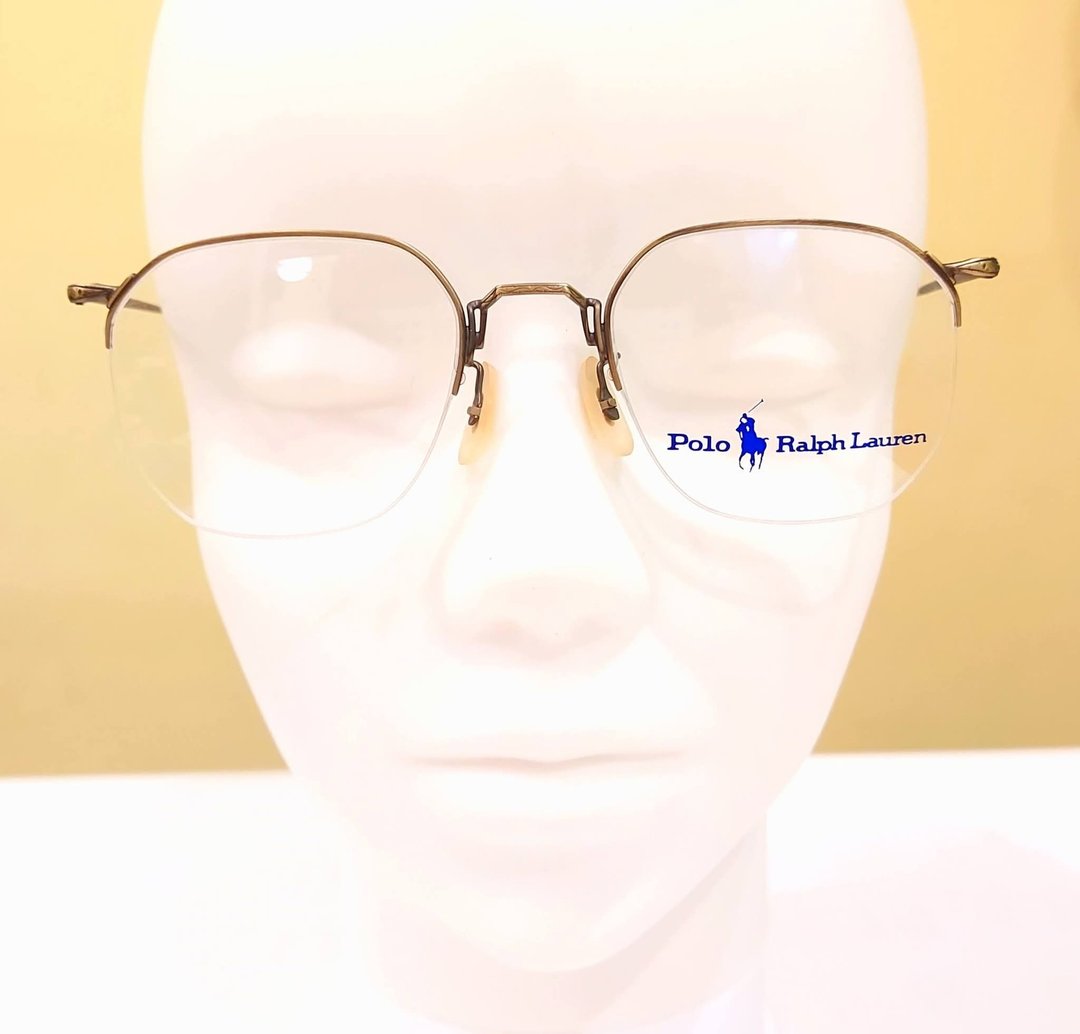 帅气精致雕花 1980's Polo 24 Ralph Lauren 全新古铜金古董眼镜 - 眼镜/眼镜框 - 其他金属 