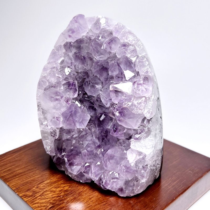 环绕。消磁 一图一物 办公疗愈 净化 贵人 l 紫晶镇 紫水晶 l - 摆饰 - 水晶 紫色