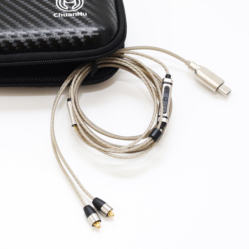 川木W162 Type C 耳机升级线 mmcx 插头专业 TypeC 镀银线 解码器 - 数码小物 - 其他材质 