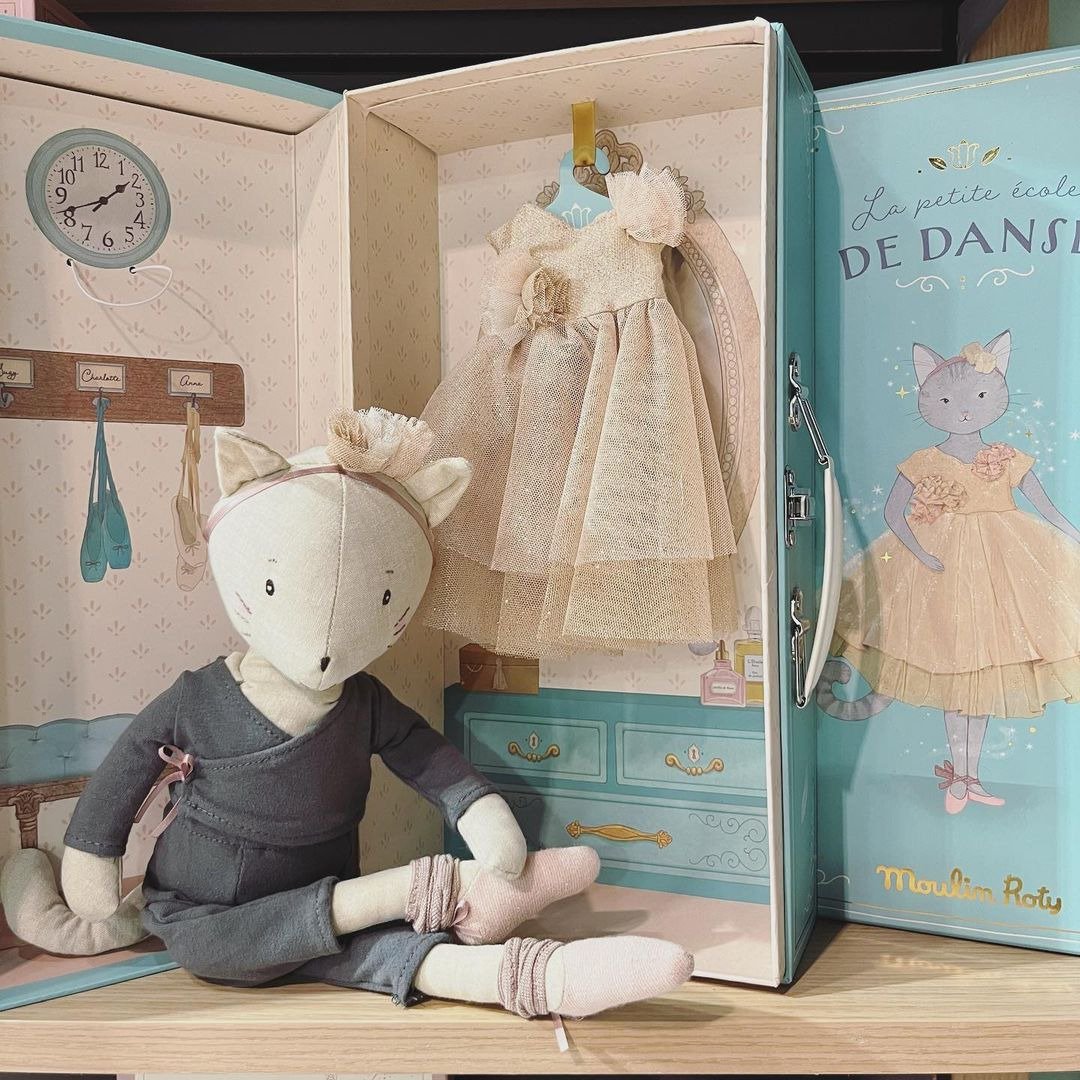 法国 Moulin Roty 小小衣橱-窈窕舞伶 - 玩具/玩偶 - 聚酯纤维 
