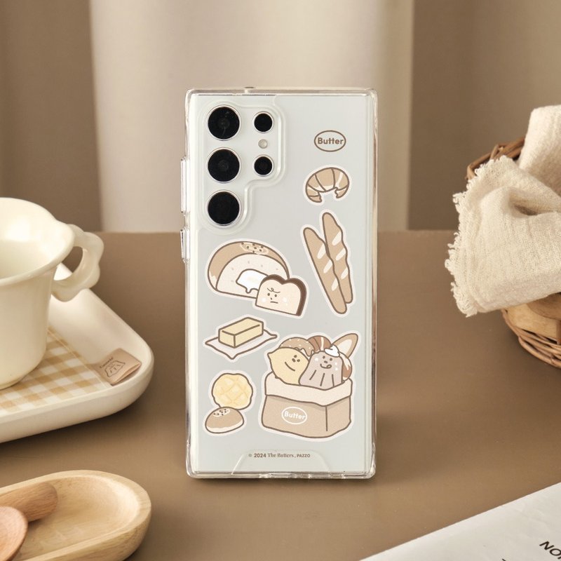 The Butters面包贴纸防摔透明SAMSUNG手机壳 - 手机壳/手机套 - 塑料 多色