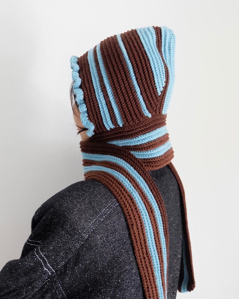 巴拉克拉法帽围巾 (预购) - 帽子 - 其他材质 多色