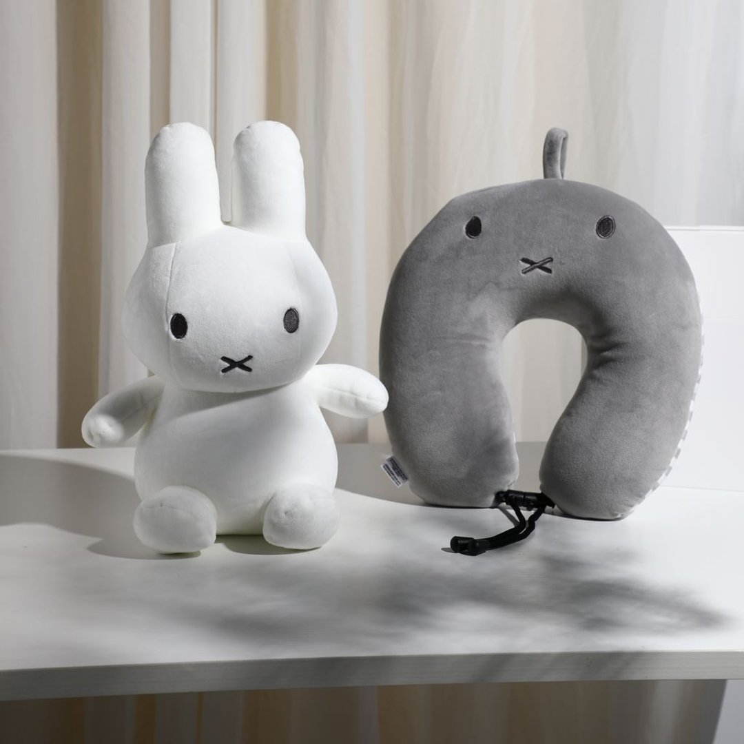VIPO Miffy 公仔颈枕 - 颈枕/旅行枕 - 棉 