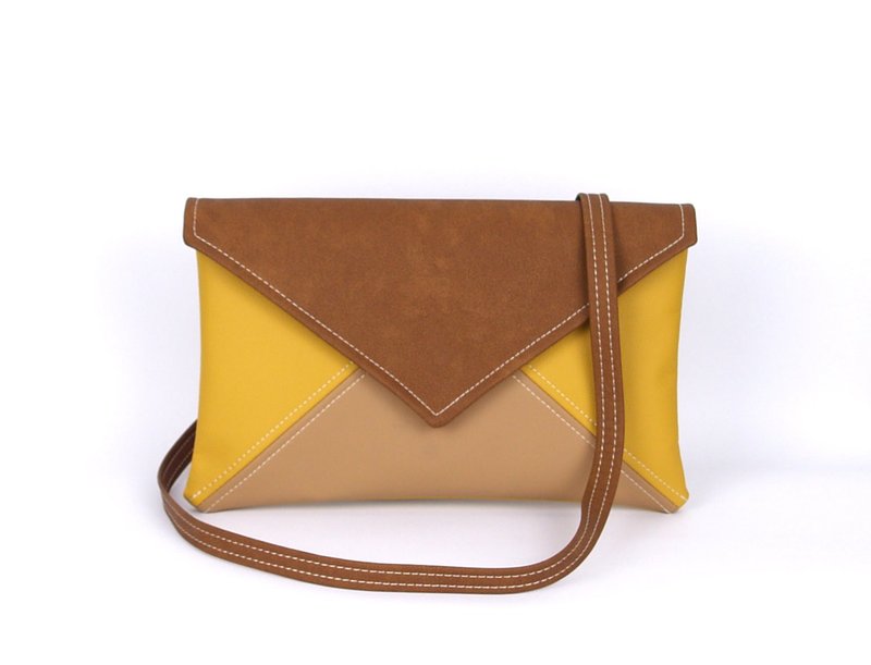 Envelope Clutch Bag, Crossbody Purse, Cross body bag for women - 手提包/手提袋 - 人造皮革 多色