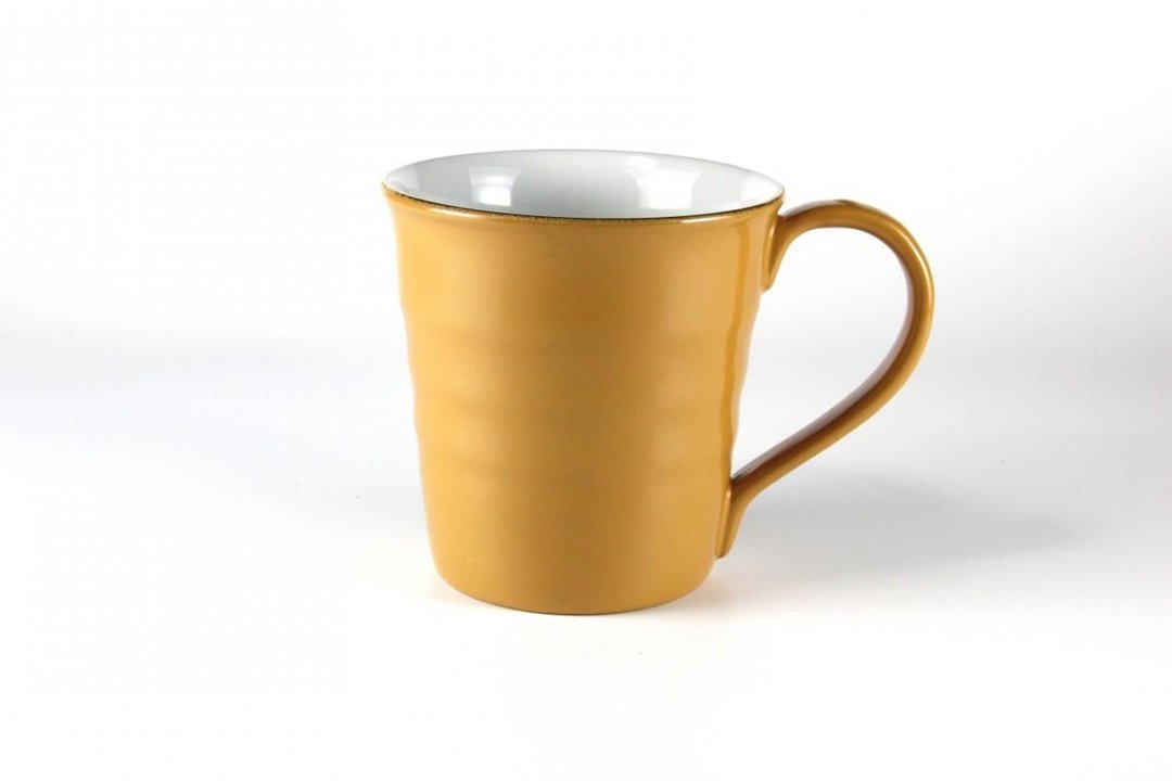 Masami Kagami Mug Lemon - 咖啡杯/马克杯 - 陶 黄色