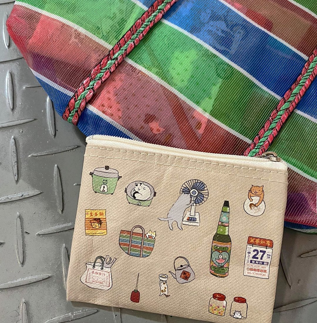 SunnyBag x 猫小姐Ms.Cat-万用收纳袋(小)_老东西 - 化妆包/杂物包 - 其他材质 卡其色