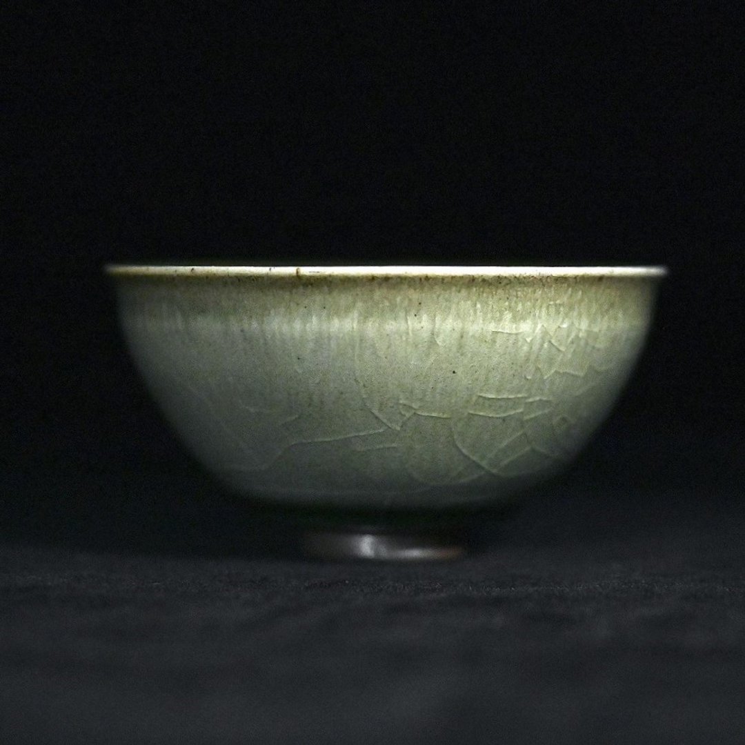 【唯一手作】柴烧龙泉青瓷茶碗LONG029 - 茶具/茶杯 - 其他材质 