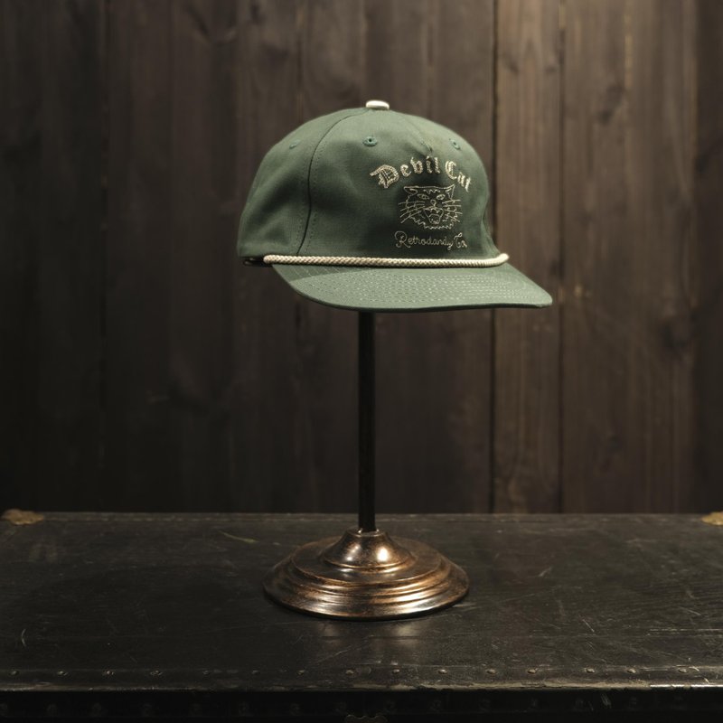 RD Rope Cap - 绿色 Green - 帽子 - 棉．麻 