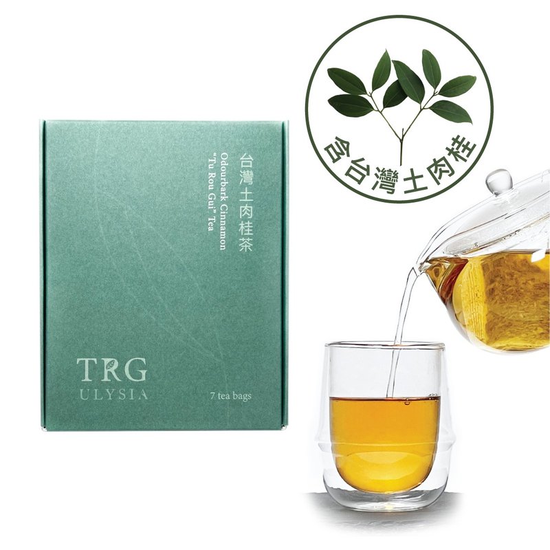 养身好茶 甘甜无糖【欧丽雅】台湾土肉桂茶 (7包/盒) - 茶 - 植物．花 绿色