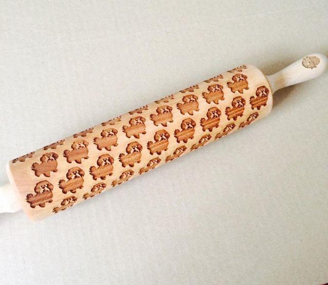 Shih Tzu rolling pin * SHIH TZU - 厨房用具 - 木头 