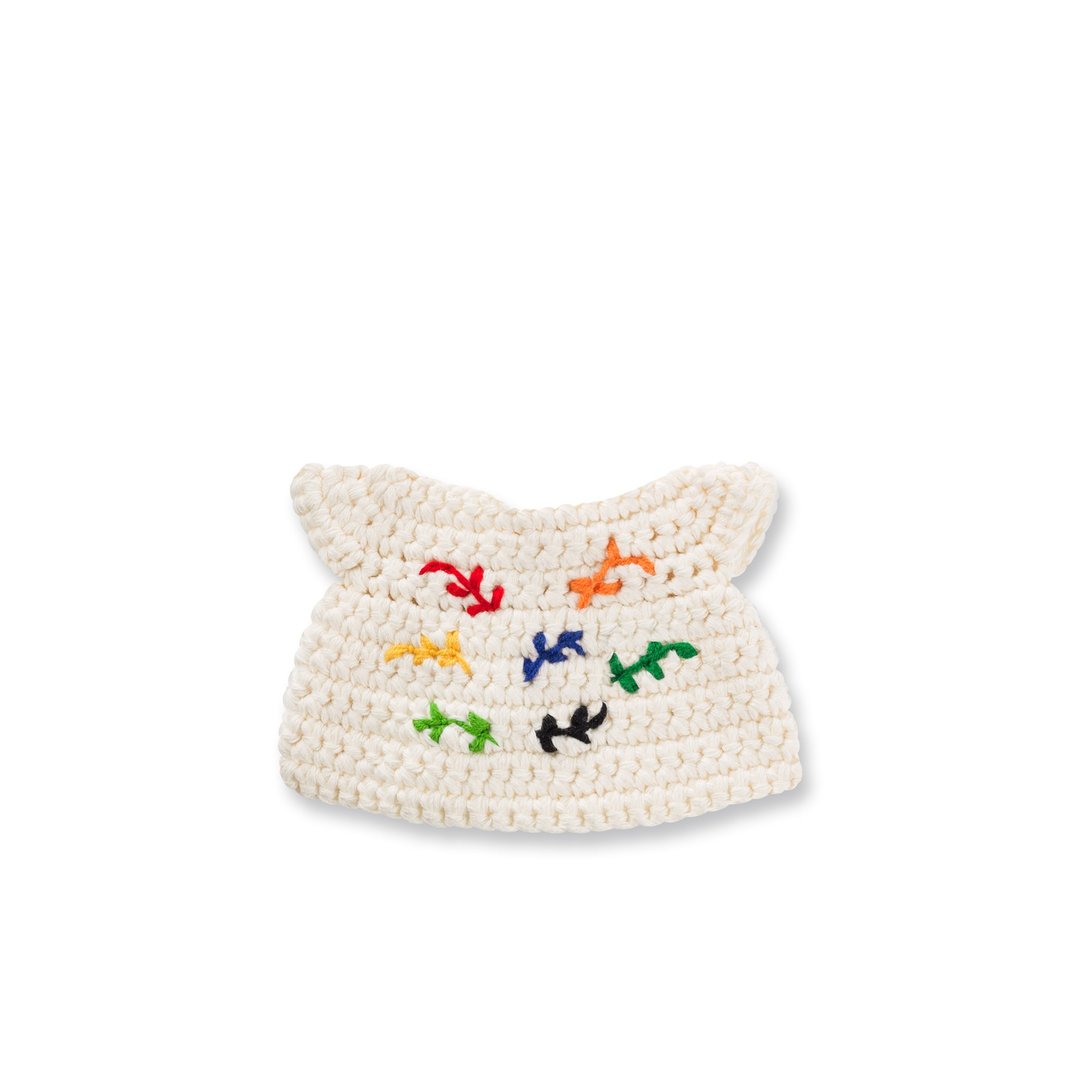 荷兰 Just Dutch | Miffy 米飞兔 手工编织 衣服 马谛斯洋装 - 玩偶/公仔 - 棉 白色