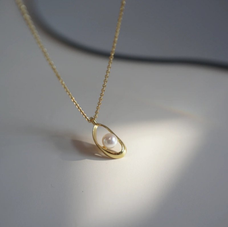 晨曦  珍珠项链 - 项链 - 珍珠 金色