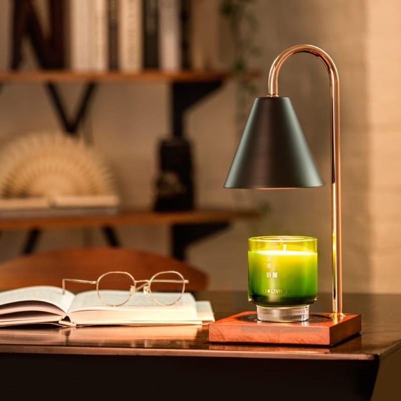 琉璃工房 LIVING 清水岩兰 香氛蜡烛 - 蜡烛/烛台 - 蜡 绿色