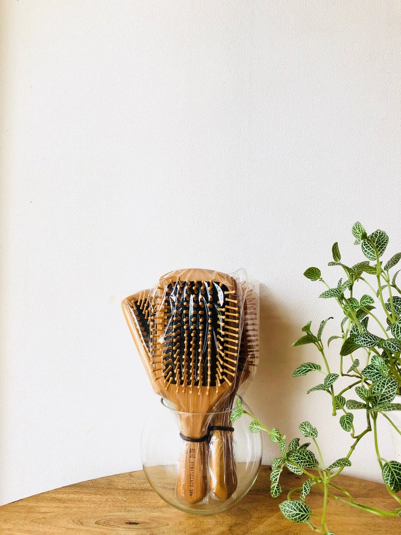竹针梳 - 彩妆刷具/镜子/梳子 - 竹 咖啡色