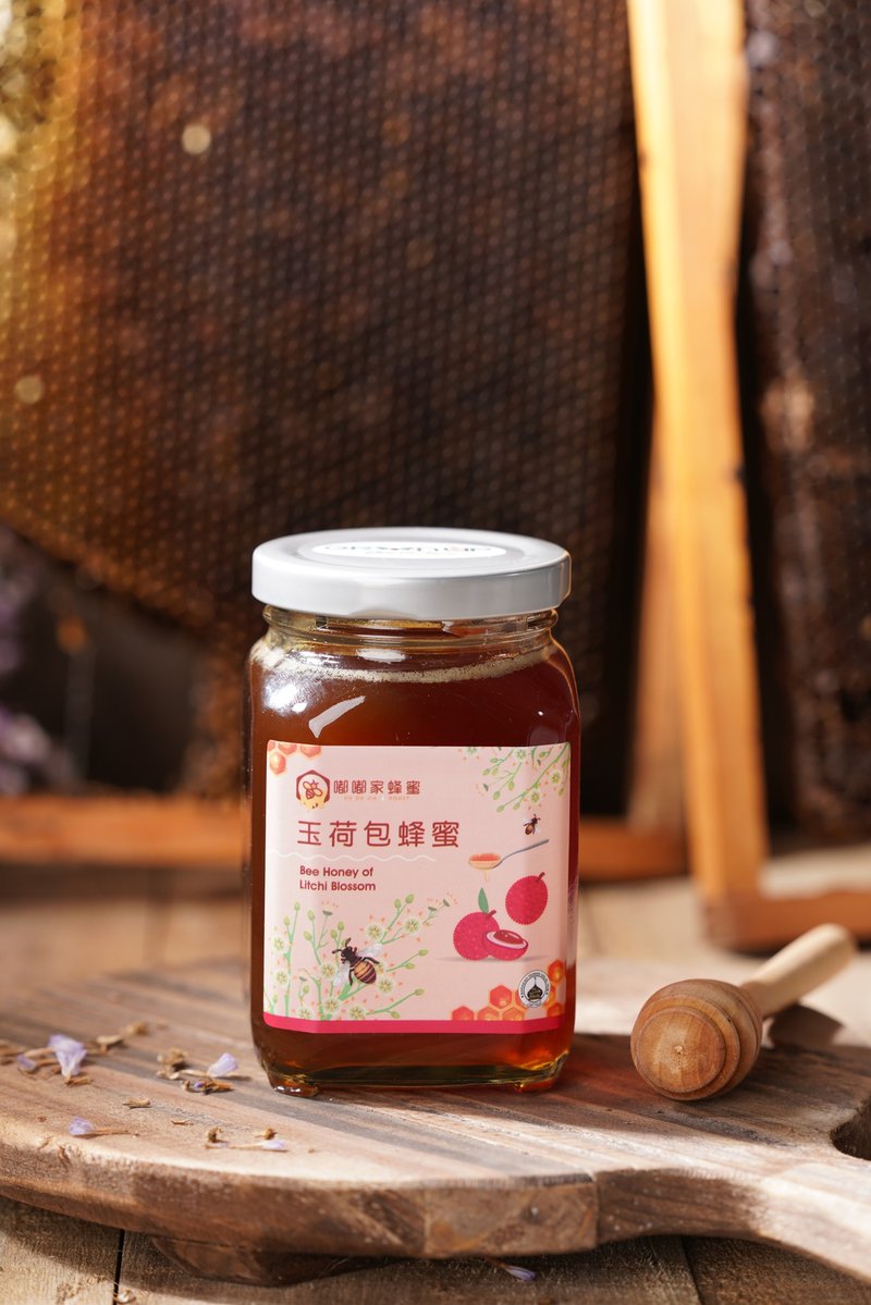 【嘟嘟家蜂蜜】完熟蜂蜜 | 玉荷包蜂蜜385g - 蜂蜜/黑糖 - 新鲜食材 橘色