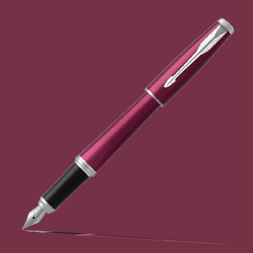 Parker 派克绅士 酒红白夹 钢笔 - 钢笔 - 其他金属 红色