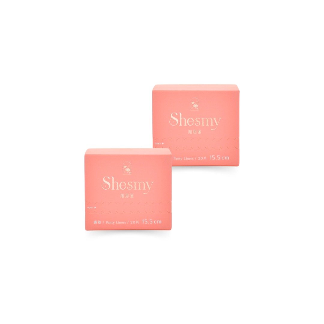 【台湾首创】Shesmy旭思蜜可分解卫生棉-香氛款-护垫15.5cm - 生理用品 - 环保材料 粉红色