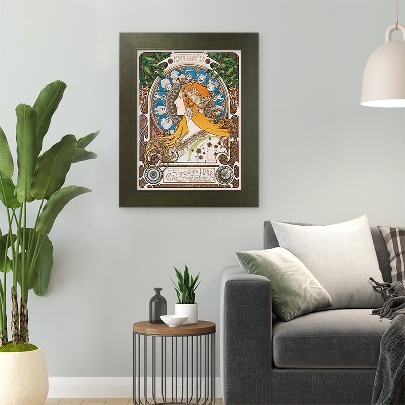 【星座十二宫】福利品/慕夏/博物馆级艺术微喷/复制画 - 海报/装饰画/版画 - 纸 绿色