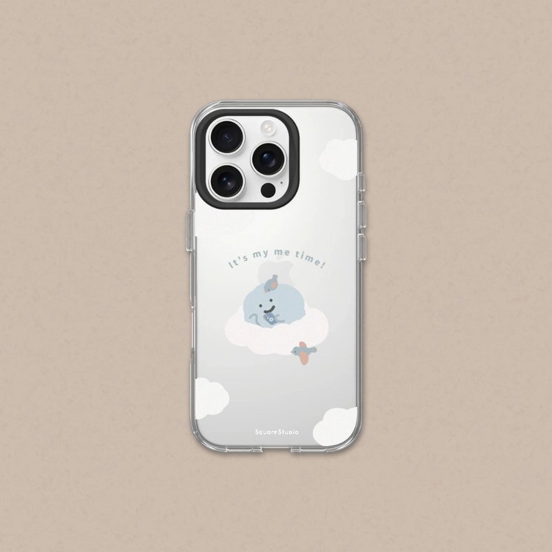 Clear透明防摔手机壳∣方坊系列/Me time for iPhone - 手机壳/手机套 - 塑料 透明