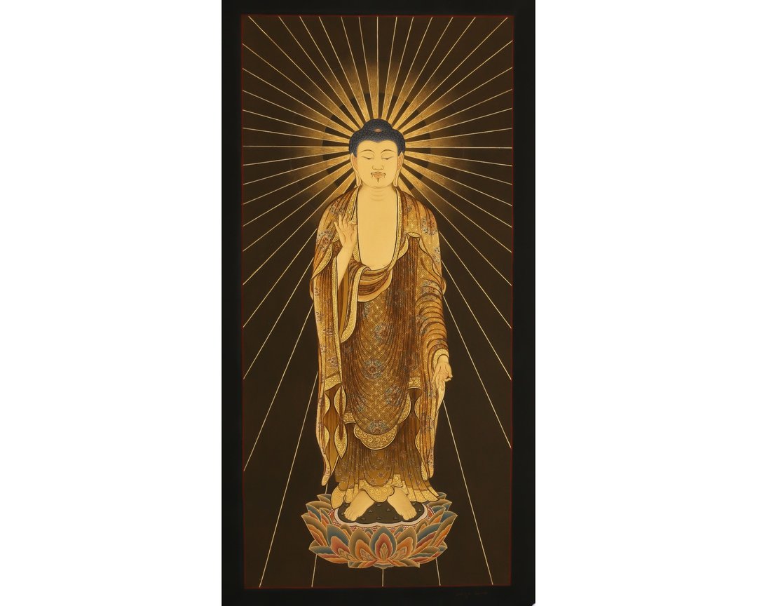 手绘飘逸唐卡  日本神灵 - 墙贴/壁贴 - 其他材质 多色