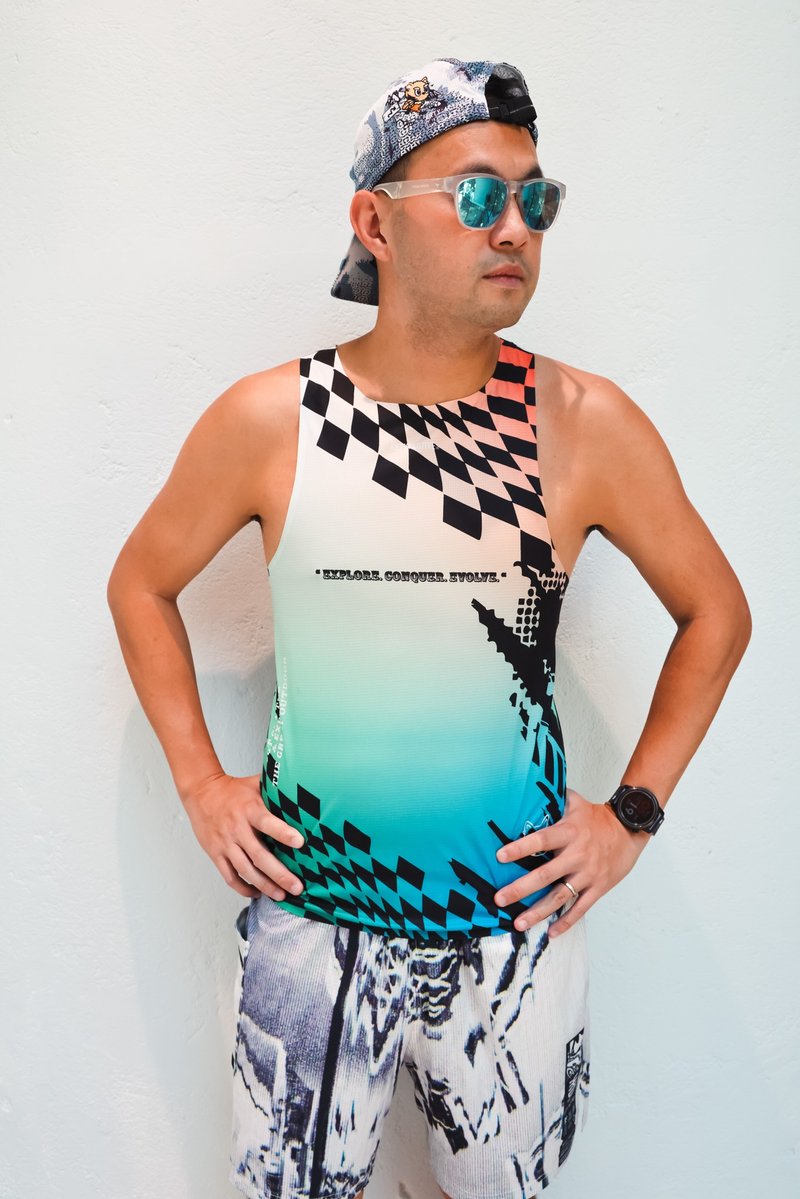 SS26 PRE-ORDER - THE SHADOW 竞赛背心 - 男装运动衣 - 纸 多色