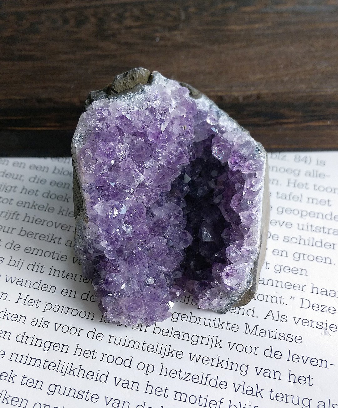 Amethyst 巴西产地 原皮紫水晶 小晶洞 天然矿石 原矿 - 摆饰 - 其他材质 