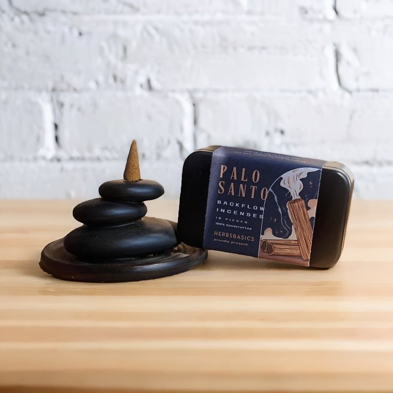 【视觉系艺术香薰】秘鲁圣木倒流香套装  净化情绪 圣木香薰 - 香薰/精油/线香 - 木头 咖啡色