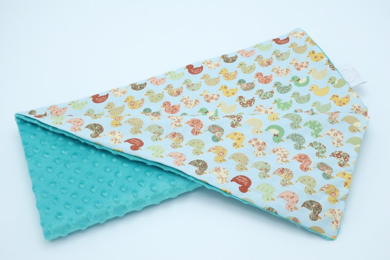 Hush Baby手工乐乐被/四季空调安抚毯(小鸭 湖水绿) - 婴儿床上用品 - 其他材质 多色
