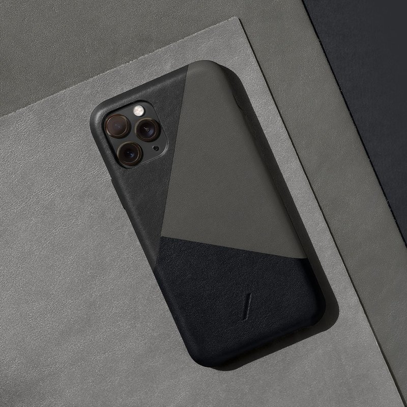 Native Union | iPhone11 意大利拼接皮革手机壳-黑色 - 手机壳/手机套 - 真皮 黑色
