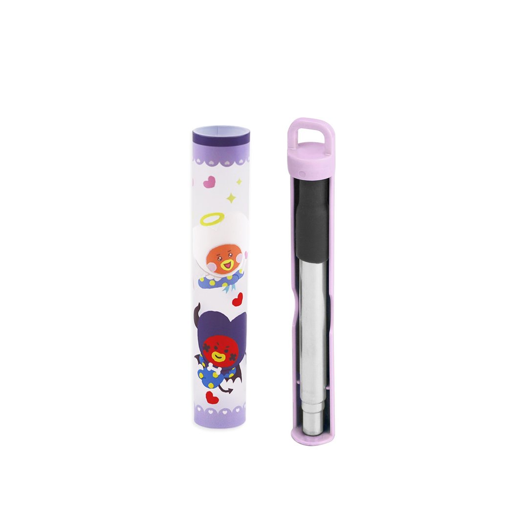ecoStraw BT21 Angel & Villain Edition - TATA - 环保吸管 - 其他材质 