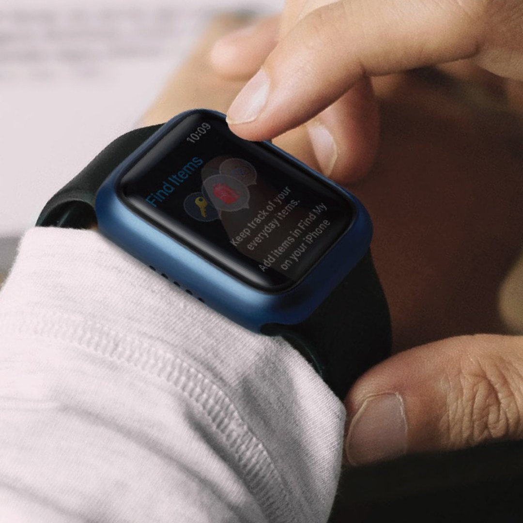 Apple Watch 41/45mm Legion 曲面钢化玻璃表壳(4色) - 数码小物 - 塑料 多色