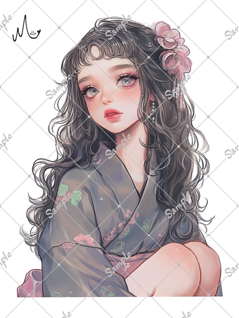 原创人物贴纸 - 贴纸 - 纸 