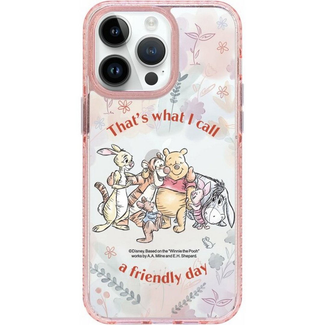 小熊维尼 iPhone 16 Samsung S25气垫标准防摔镜面手机壳 - 手机壳/手机套 - 塑料 多色