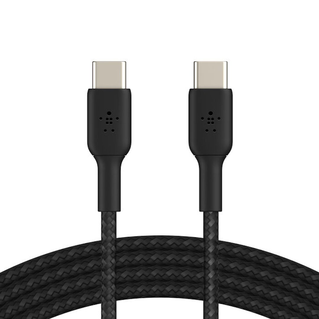 BoostCharge USB-C 至 USB-C 编织充电线缆 1米 - 充电宝/传输线 - 其他材质 
